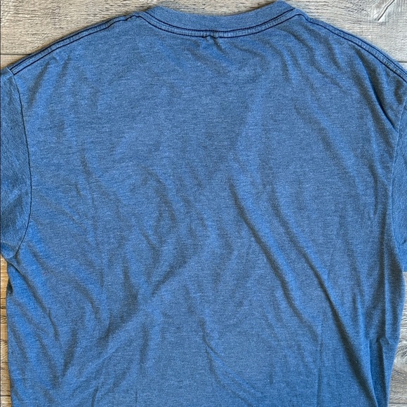 Vintage Dazed and Confused Matthew McConaughey Alright Graphic Blue T-Shirt - Picture 4 of 4